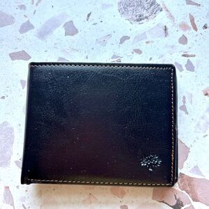 Vintage Mulberry Brown Leather Men’s Cards Wallet Excellent condition